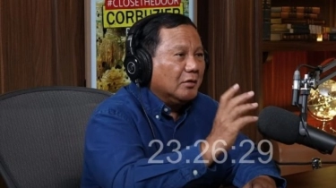 Prabowo Tampil di Podcast Dedy Corbuzier usai Pro Kontra Film Dirty Vote
