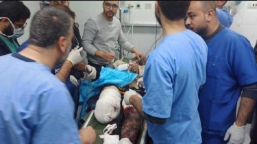 Israel Mengebom Sekelompok Jurnalis, Kru Al Jazeera Kritis di Rumah Sakit, Pecahan Bom di Kepala