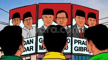 Hasil Quick Count Sementara: Gabungan Suara Ganjar dan Anies Lebih Kecil dari Prabowo