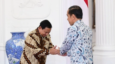 Bertemu Semalam, Jokowi Beri Selamat ke Prabowo-Gibran yang Menang Quick Count