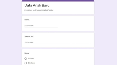 Cara Ubah Tema Google Form, Bikin Lebih Menarik