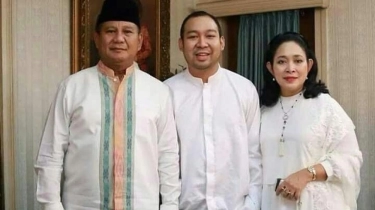 Momen Prabowo Subianto dan Titiek Soeharto Cipika-cipiki, Didit Prabowo malah Salting
