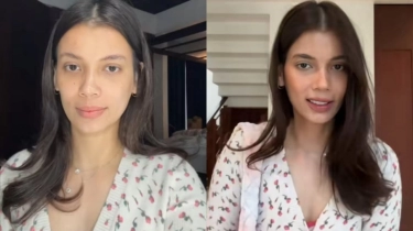 Sabrina Chairunnisa Beri Tutorial Makeup Simpel Saat Mencoblos ke TPS, Netizen Takjub Urutannya Super Lengkap!
