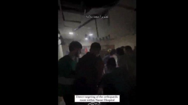 Pasukan Israel Bombardir Rumah Sakit Nasser di Gaza, Klaim Israel RS Tempat Bersembunyi Hamas