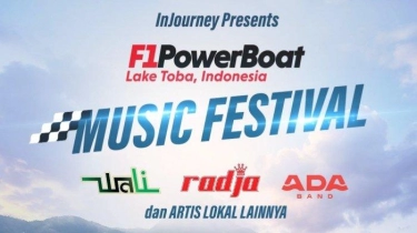 F1Powerboat Danau Toba 2-3 Maret Dimeriahkan Wali, Radja Dan Sejumlah Artis Papan Atas