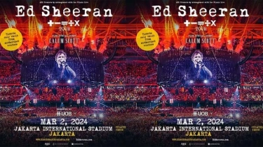 Konser Ed Sheeran dari GBK Kini Dipindahkan ke JIS