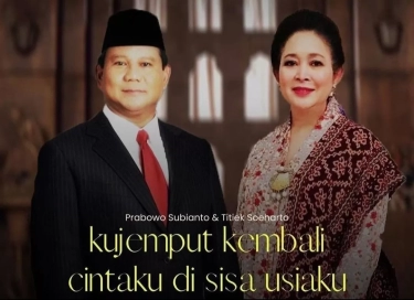 Cieee..., Muncul Poster Film Prabowo dan Titiek Soeharto, Judulnya: Kujemput Kembali Cintaku di Sisa Usiaku