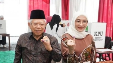 Masyarakat Indonesia Sibuk Pemilu, Sampai Lupa Wapres Ma'ruf Amin ke Mana?