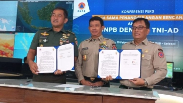 BNPB dan Mabes TNI AD Kerja Sama Terkait Penanganan Bencana Alam