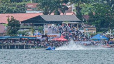 Pembelian Tiket F1 PowerBoat di Danau Tobal Mulai Dibuka, Segini Harganya