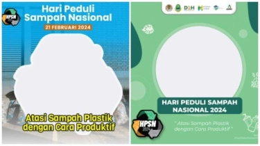 30 Link Twibbon Hari Peduli Sampah Nasional 2024, Lengkap dengan Cara Buat