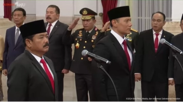 AHY Resmi Dilantik Jokowi Jadi Menteri ATR, Begini Perjalanan Kariernya mulai Jadi Prajurit TNI Menjadi Pembantu Presiden