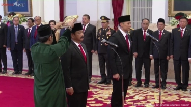 Akhirnya! AHY Resmi Dilantik Jokowi Sebagai Menteri ATR/BPN