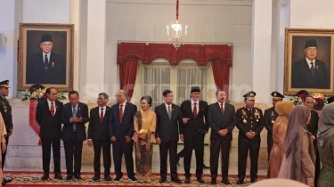 Berseteru Gegara Diduga Ingin Kudeta Demokrat, Moeldoko 'Raib' saat AHY Dilantik Jokowi di Istana