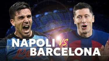 Link Live Streaming Napoli vs Barcelona di Babak 16 Besar Liga Champions