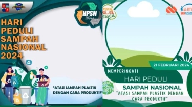 50 Link Twibbon Hari Peduli Sampah Nasional 2024, Beserta Cara Membuatnya