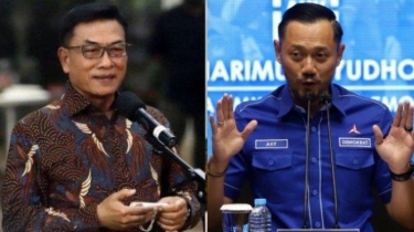 AHY dan Moeldoko, Dulu Bersitegang Kini Bersatu di Kabinet, Bukti Kepiawaian Jokowi Kelola Konflik?