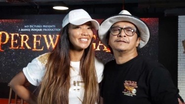 Sama-sama Penakut, Shanty dan Andy Rif Nekat Syuting Film Horor 'Perewangan'