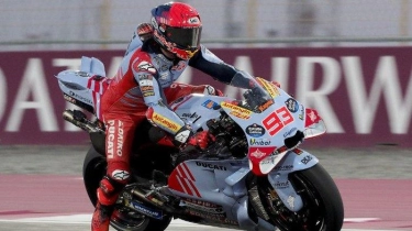 Tes MotoGP 2024 Qatar - Sengaja Kecelakaan, Marc Marquez Ngaku Mencari Limit Motornya