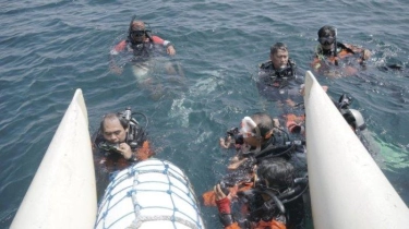 Tim Penyelam Dompet Dhuafa Berlatih di Selat Bali