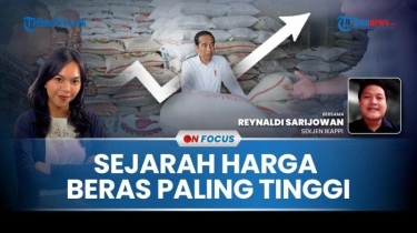 VIDEO Rekor Harga Beras Rp 16 Ribu per Kg, Pedagang Pasar: Tertinggi Sepanjang Pemerintahan Jokowi