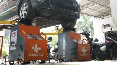 Kyoto Shaking Machine Hadir Pertama di Rotary Auto Veteran Jakarta Selatan