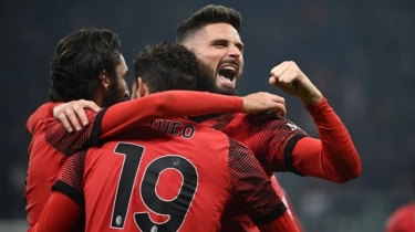 Hasil Lengkap Liga Europa: AC Milan dan AS Roma Melaju ke Babak 16 Besar