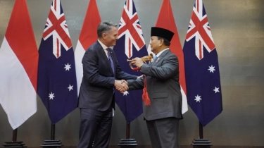 Prabowo Subianto Terima Wakil PM Australia dan Bahas Perjanjian Kerja Sama Pertahanan