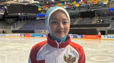 Atlet Ice Skating Malaika Khadija Fatiha Masuk 7 Besar Kompetisi Eropa, Tuai Sorotan karena Berhijab