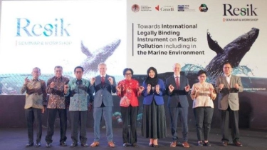 Cegah Kerusakan Ekosistem Perairan, TKN PSL Kampanye Stop Buang Sampah Plastik ke Laut