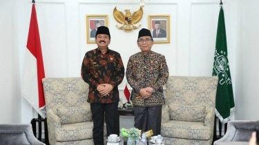 Hari Pertama Jadi Menkopolhukam, Hadi Tjahjanto Minta Wejangan Ke PBNU dan Mahfud MD