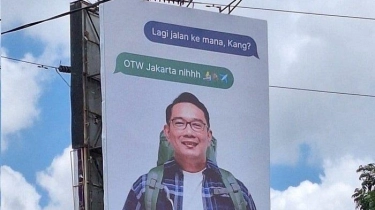 Ridwan Kamil Buka Suara soal Baliho 'OTW Jakarta', Sinyal Maju Pilkada DKI?