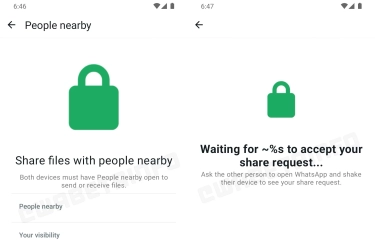 WhatsApp Siapkan Fitur untuk Mudahkan Pengguna Berbagi File dengan In-App Nearby Sharing