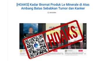 Kominfo Cap 'Hoaks' Isu Kandungan Bromat pada Le Minerale