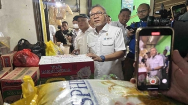 Geruduk Pasar Klender, Mendag Zulhas Akui Suara Rakyat Harga Beras Lagi Mahal