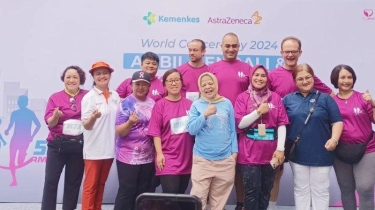 Ajang Lari 5K Peringatan Hari Kanker Dunia 2024, Peserta Dapat Edukasi Seputar Kanker