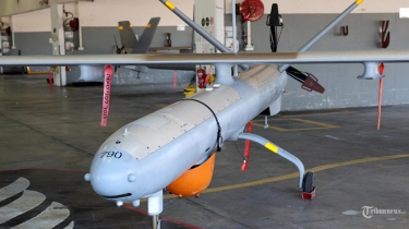 Video Drone Besar Hermes 450 Israel Jatuh Kena Rudal Hizbullah, Coreng Superioritas Udara IDF