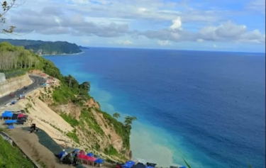 Menikmati Senja di JLS Tulungagung-Blitar, Google Maps JLS Sine Sea View Diserbu Ulasan Pengunjung