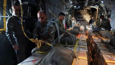Yordania Pimpin Operasi Militer Kirim Bantuan Kemanusiaan Lewat Air Drop ke Gaza