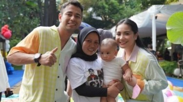 Raffi Ahmad Ucapkan Selamat ke Prabowo Subianto, Outfit Sus Rini Jadi Perhatian