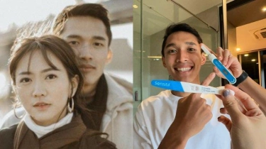 Istri Jonatan Christie Umumkan Hamil Anak Pertama saat Jojo Berangkat ke Prancis