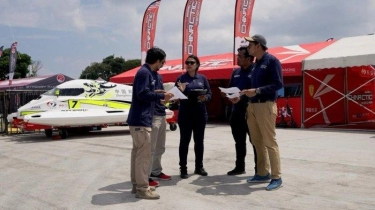 Jelang Pelaksanaan F1PowerBoat Danau Toba, Logistik Terus Berdatangan