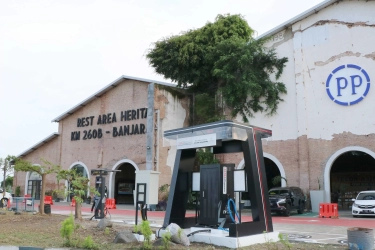 Astra Otopower Hadir di Rest Area Heritage KM 260 B Banjaratma, Ngecas Mobil Listrik Masih Gratis