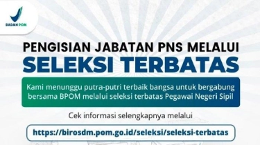 Lowongan Kerja BPOM Khusus PNS 2024: Syarat, Cara Daftar, Tahapan dan Jadwal Seleksinya