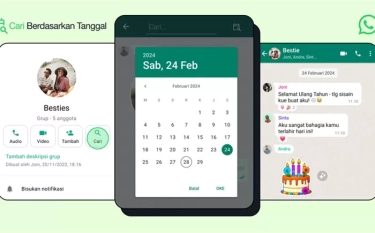 Baru Lagi, WhatsApp Kenalkan Fitur Pencarian Pesan Berdasarkan Tanggal