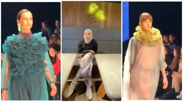 Di Moscow Fashion Week, Desainer Indonesia Irmasari Joedawinata Usung Koleksi Kawah Gunung Patuha