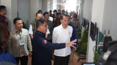 Kunjungi TVRI Nusantara, Jokowi Jelaskan Konsep Pemindahan Ibu Kota