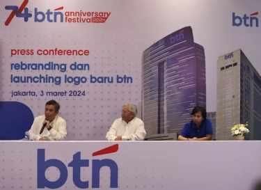 HUT ke-74, BTN Rebranding dan Luncurkan Logo Baru