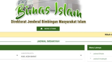 Link Cek Jadwal Waktu Sahur, Imsak, dan Buka Puasa Seluruh Indonesia dari Kemenag
