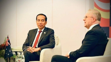 Bertemu PM Australia, Jokowi Bahas Kerjasama Kendaraan Listrik, Keuangan, Hingga IKN